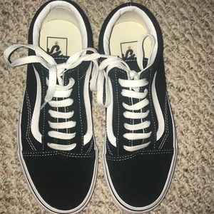 Never Worn Dark Green Vans Old Skools
